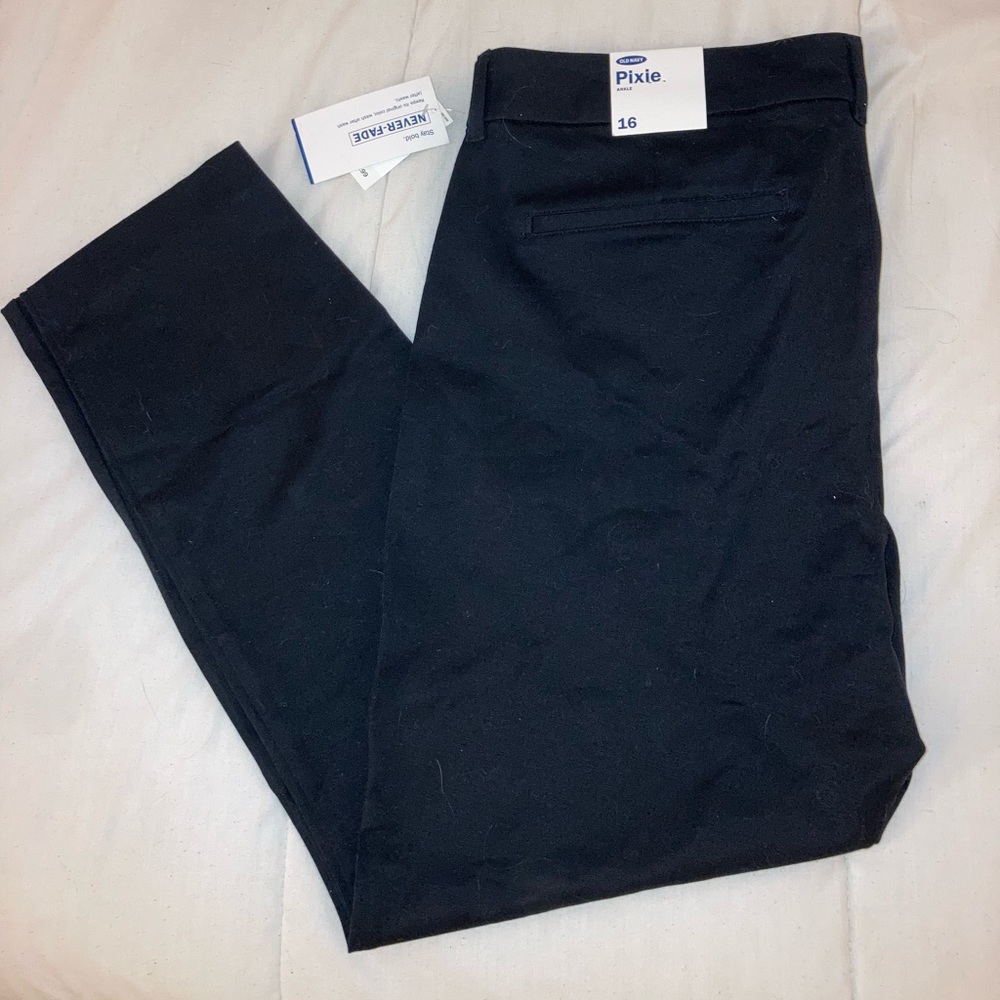 NWT Black Pixie Pants